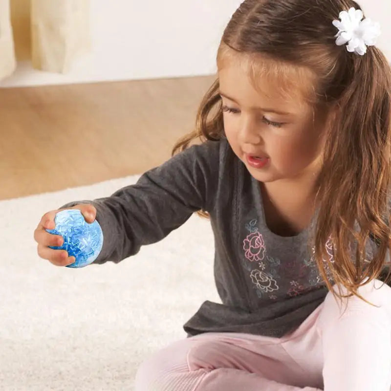 Fidget Ball Colorful Ball Squeeze Toys Soft Relaxation Fun Portable Calming Gadgets For Home School Traveling Commuting